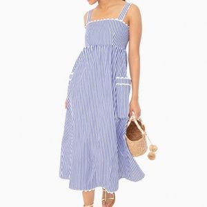 Tuckernuck striped apron dress with adjustable straps